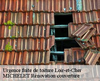 Urgence fuite de toiture 41 Loir-et-Cher Entreprise de Couverture et Reparation 41