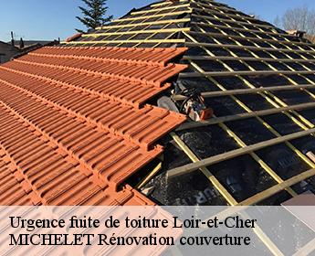 Urgence fuite de toiture Loir-et-Cher