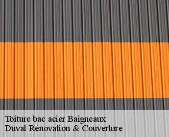 Toiture bac acier 41290