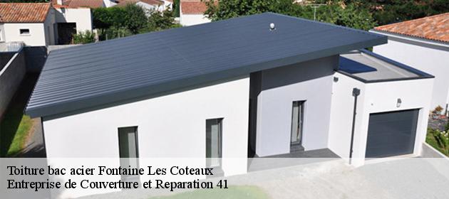 Toiture bac acier  fontaine-les-coteaux-41800 Entreprise de Couverture et Reparation 41