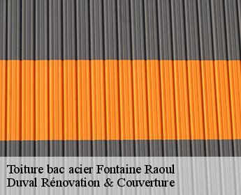 Toiture bac acier 41270
