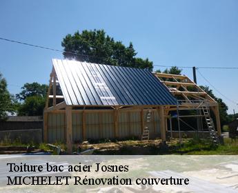 Toiture bac acier josnes-41370 MICHELET Rénovation couverture