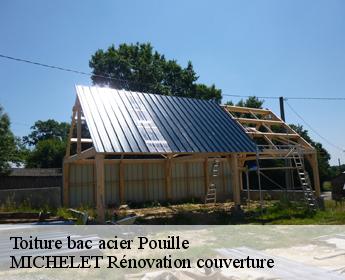 Toiture bac acier pouille-41110 Entreprise de Couverture et Reparation 41