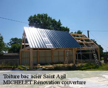 Toiture bac acier  saint-agil-41170 Entreprise de Couverture et Reparation 41