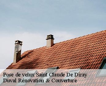 Pose de velux saint-claude-de-diray-41350 Duval Rénovation & Couverture