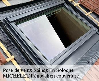Pose de velux soings-en-sologne-41230 MICHELET Rénovation couverture