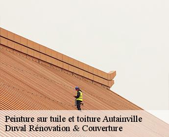 Peinture sur tuile et toiture