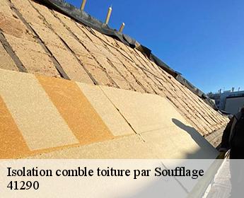 Isolation comble toiture par Soufflage  41290