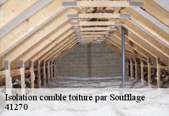 Isolation comble toiture par Soufflage  41270