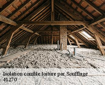 Isolation comble toiture par Soufflage  41270