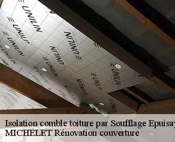 Isolation comble toiture par Soufflage epuisay-41360 Entreprise de Couverture et Reparation 41