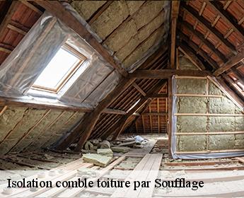 Isolation comble toiture par Soufflage