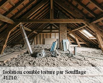 Isolation comble toiture par Soufflage