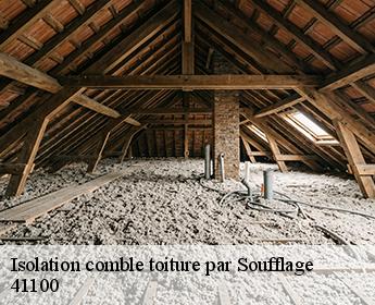Isolation comble toiture par Soufflage 41100