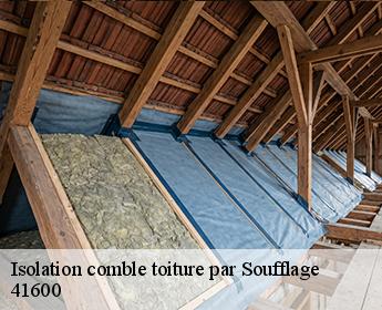 Isolation comble toiture par Soufflage 41600