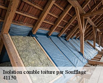 Isolation comble toiture par Soufflage  41150