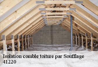 Isolation comble toiture par Soufflage  41220
