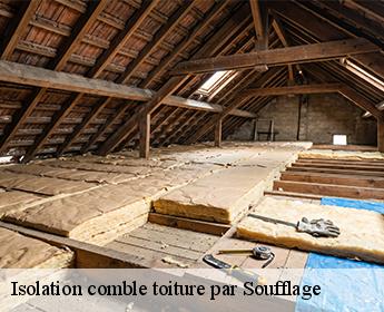 Isolation comble toiture par Soufflage