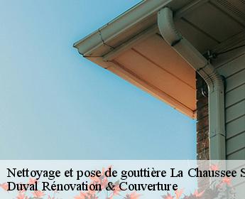 Nettoyage et pose de gouttière