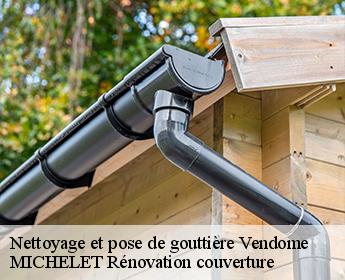 Nettoyage et pose de gouttière vendome-41100 MICHELET Rénovation couverture