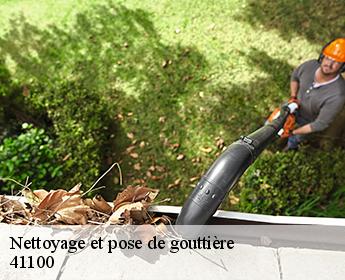 Nettoyage et pose de gouttière 41100