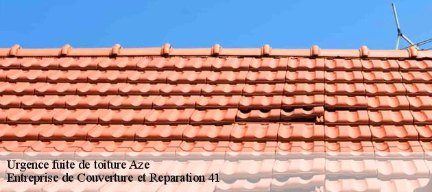 Urgence fuite de toiture  aze-41100 Entreprise de Couverture et Reparation 41