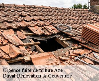 Urgence fuite de toiture