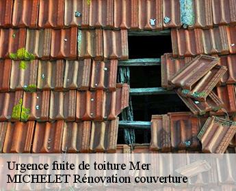 Urgence fuite de toiture mer-41500 Entreprise de Couverture et Reparation 41