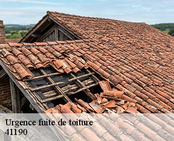 Urgence fuite de toiture