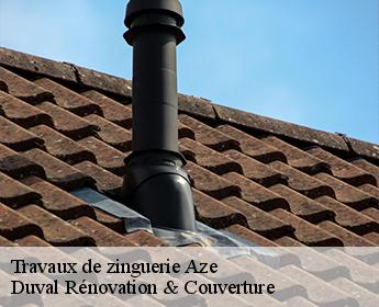 Travaux de zinguerie aze-41100 Duval Rénovation & Couverture