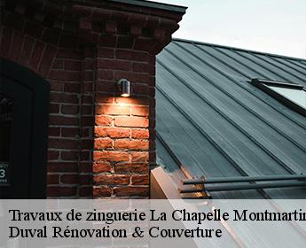 Travaux de zinguerie
