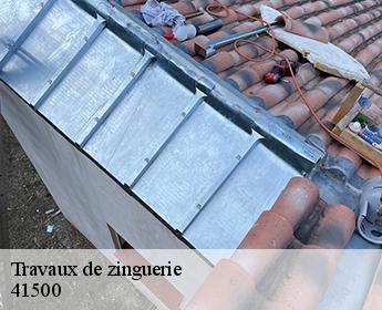 Travaux de zinguerie  41500