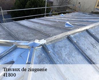 Travaux de zinguerie 41800