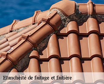 Etanchéité de faitage et faitière