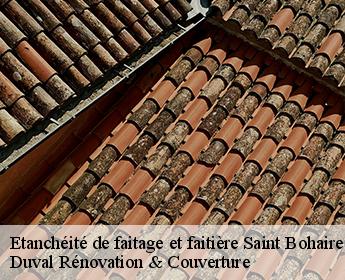 Etanchéité de faitage et faitière