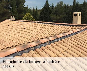 Etanchéité de faitage et faitière 41100