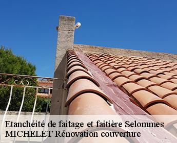 Etanchéité de faitage et faitière 41100