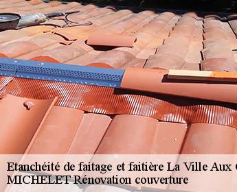 Etanchéité de faitage et faitière la-ville-aux-clercs-41160 MICHELET Rénovation couverture