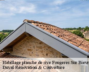 Habillage planche de rive