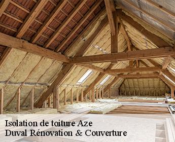 Isolation de toiture aze-41100 Duval Rénovation & Couverture