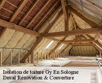 Isolation de toiture gy-en-sologne-41230 Duval Rénovation & Couverture