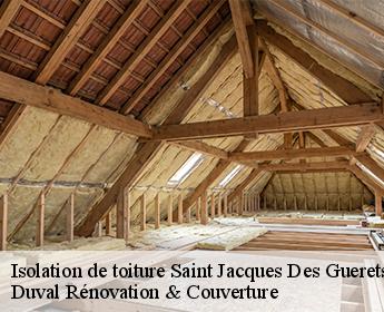 Isolation de toiture saint-jacques-des-guerets-41800 Duval Rénovation & Couverture