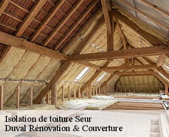 Isolation de toiture seur-41120 Duval Rénovation & Couverture
